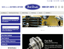 Tablet Screenshot of bobdrake.com